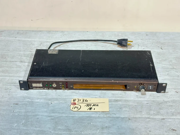 Meyer Sound M-1 Control Electronics Unit Loudspeaker Processor#7134 (ONE)