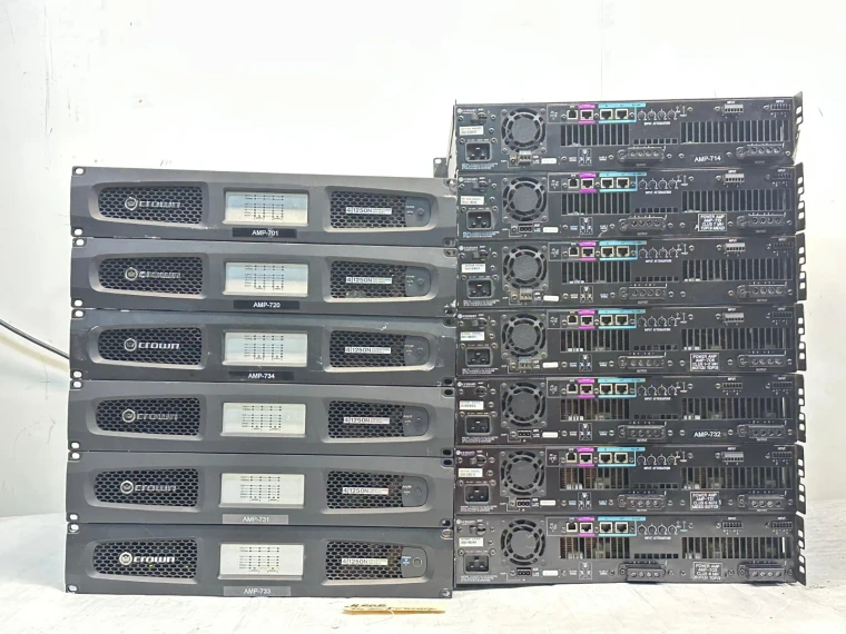 CROWN DCi 4|1250N DRIVECORE 4-CHANNEL 1250W POWER AMPLIFIER # 006 (ONE)