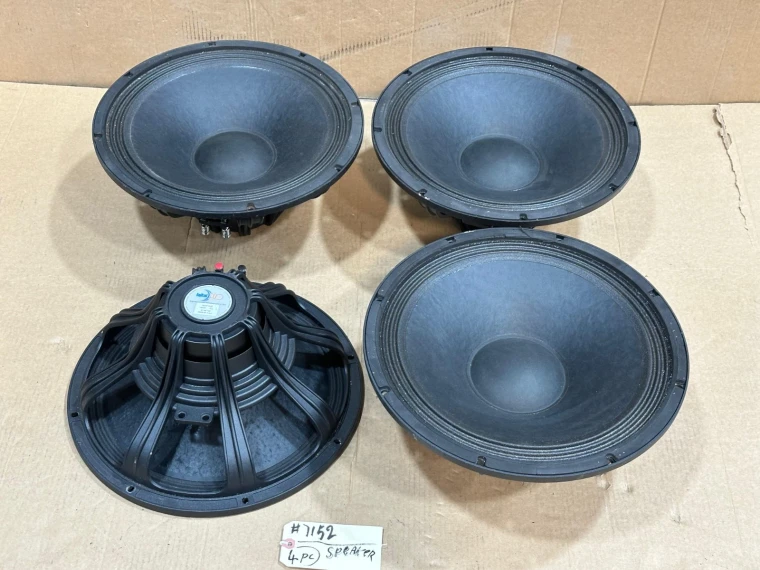 FAITAL PRO 15HP1020 15" 700W AES / 1400W MAX Woofer #7152 (LOT OF 4)
