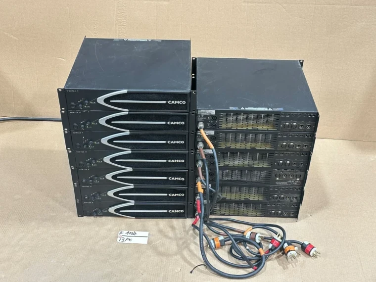CAMCO VORTEX-4 Professional Power Amplifier #A004 (LOT OF 8)