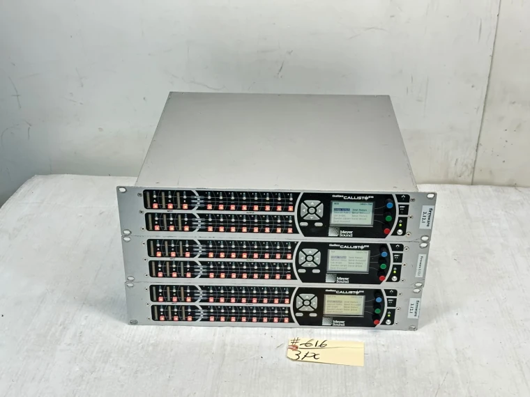 MEYER SOUND GALILEO 616 CALLISTO Loudspeaker Management System Processor (ONE)