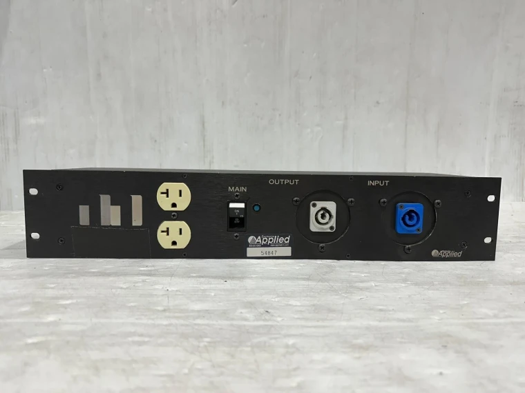 Applied Electronics Rack-Mount Power Distro Rack Panel #5167 (One)