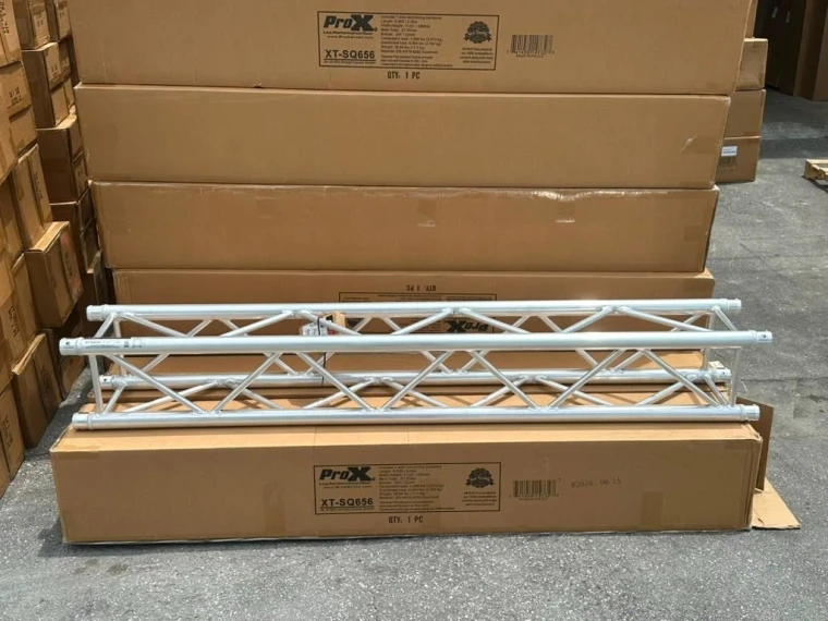 ProX 6.56 Ft - 2.00 M F34 Square Truss Segment | 2 mm Wall (NEW) (One)