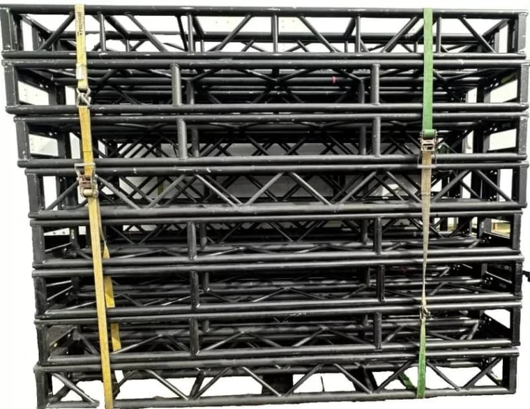 Tomcat 10ft L10ft Light Duty 12x18 BLACK Truss #AV (LOT OF 4)