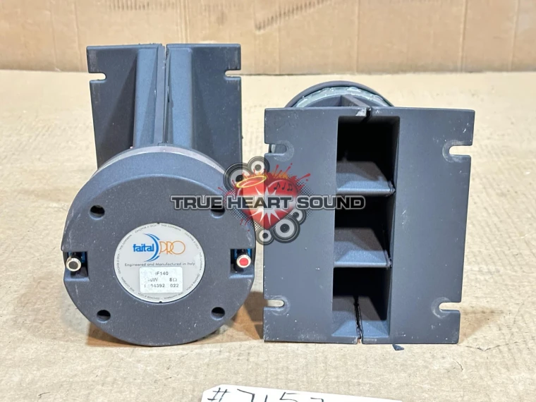 FaitalPRO HF140 1.4" 8Ω Neodymium Compression Driver 70W AES 140W Max (ONE)