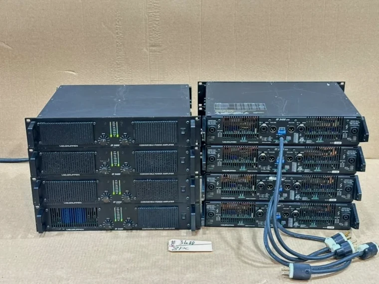 LAB GRUPPEN FP3400 2-Channel Professional Power Amplifier #MS (LOT OF 4)