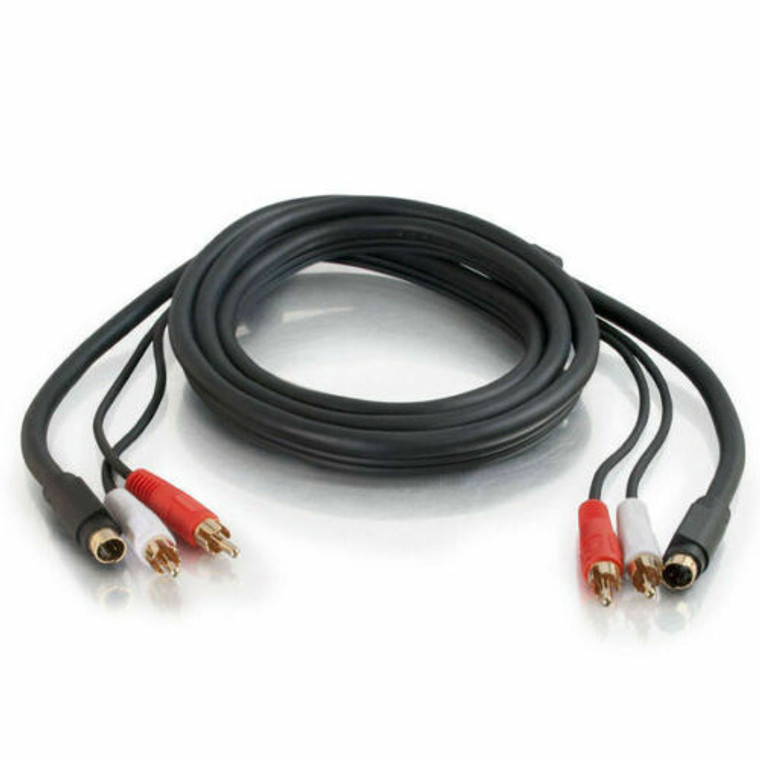 RCA S-Video 12' Stereo Audio Cable -0763 (One)