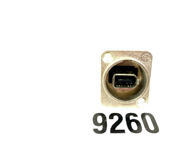 NeuTrix 6 Pin Firewire Female Panel Mount Connector -9260 (One)
