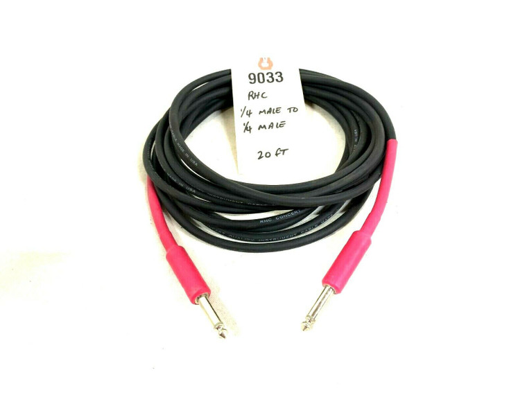 RHC ¼ Jack Male  70' Mono Cable -9033 (One)
