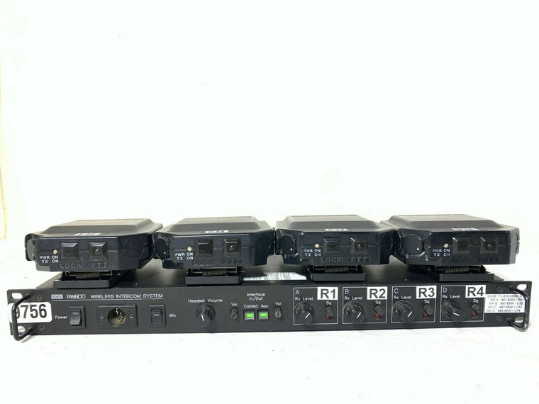 HME Wireless RW800 Belt-Pac 800 Intercom Sys -9751 (One)