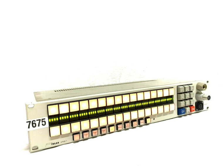 RTS/Telex Intercom KP98-7 Control Panel System -7675 -7677 (One)