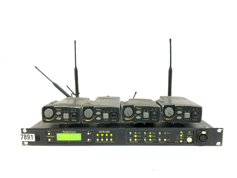 Telex BTR-800/TR-800 Wireless Intercom System C3 Band (One) -7891-7893