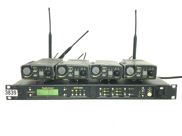 BTR800/TR800 Radio Com C3 Modulation Belt Pack Mic System (One) -3839