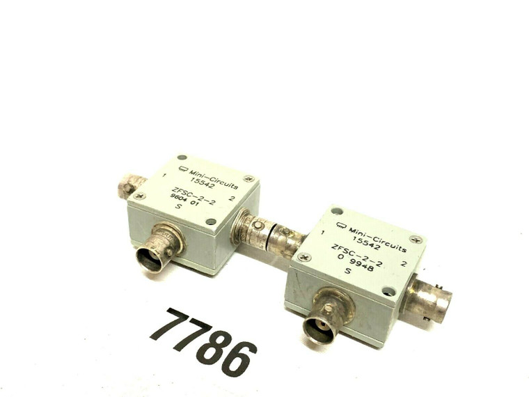 Mini Circuits ZFSC-2-2 BNC 2-750MHz Splitter -7786 (One)