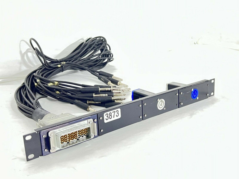 Unbranded Rack Panel 19 ¼" x 2 Powercon (One) -3873