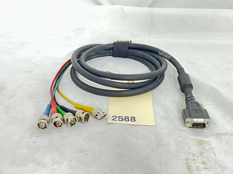 Extro Electronics 6FT VGA(M) to X5 BNC(M)  BNC Cable -2588 (One)