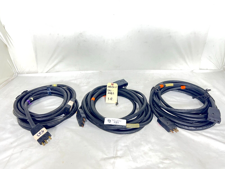 Bates 25FT 3 Pin (M) To (F) 15A 250V Power Cable (One) - 0042