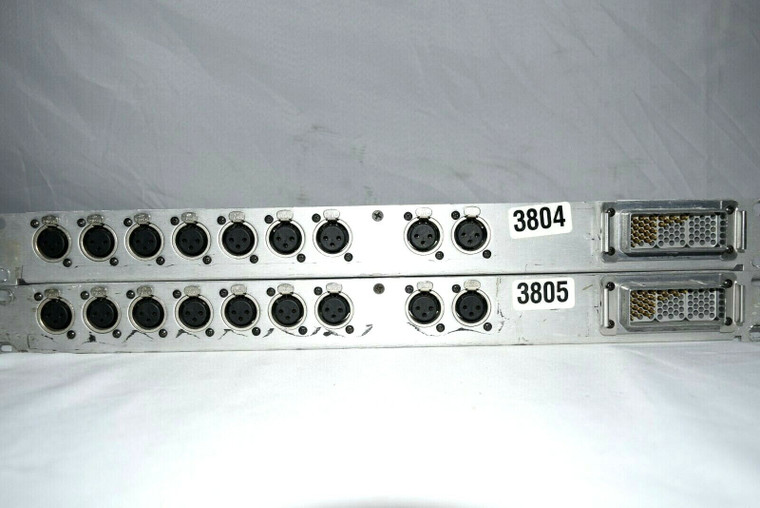 25 Pin to 9XLR XLR Rack Panel -3804 -3805 (One)