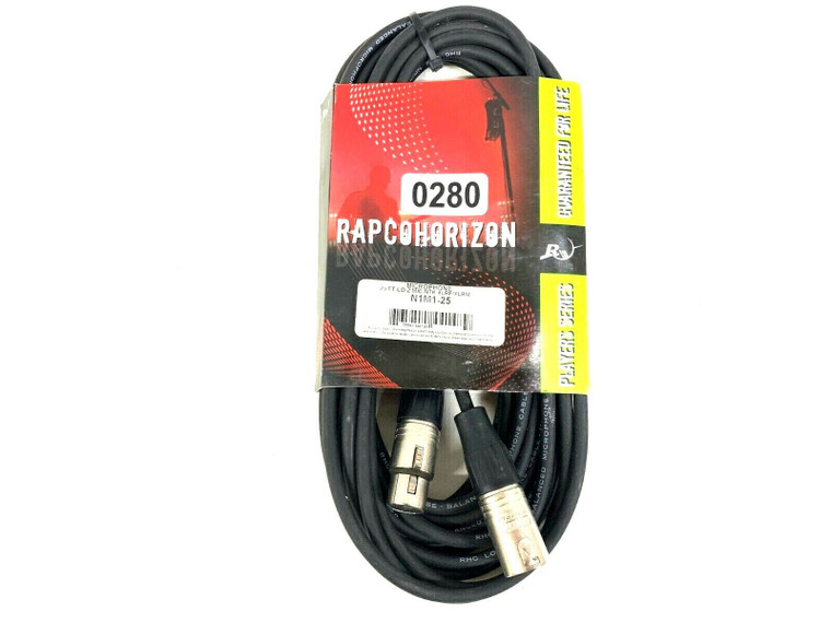 RapcoHorizon N1M1-25 25FT Lo-Z Mic Female/Male Cable -0280 (One)