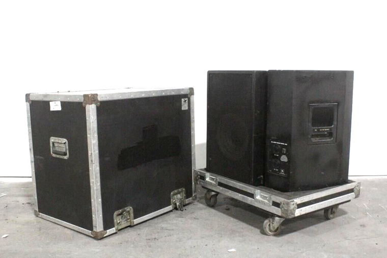 JBL 4892 2-Way Passive Loudspeaker W/Road Case -1160 (Pair)