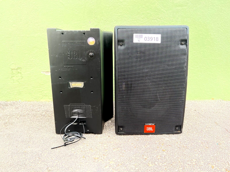 JBL Control 8SR Compact Sound Reinforcement Loudspeaker Sys -03918 (LOT OF 2)