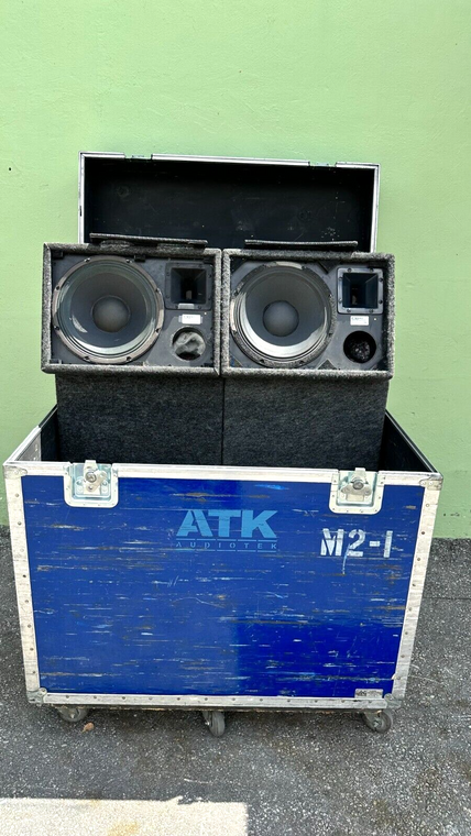 EVC Xi-1152/64 X-Array 2-Way Full Range Loudspeaker W/Case -03893 (Pair)