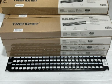 TRENDnet TC-KP48 48-Port Blank Keystone 2U HD Patch Panel #4077