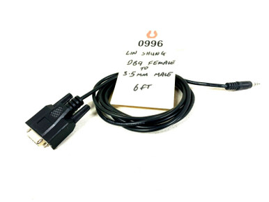 Lin Shung DB9 Female to 3.5mm Male 6' Cable -0996 (One) - True