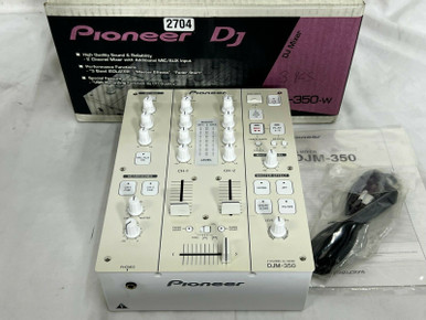 Pioneer 2CH DJM-350-W Effects Mixer (One) -2704 - True Heart Sound