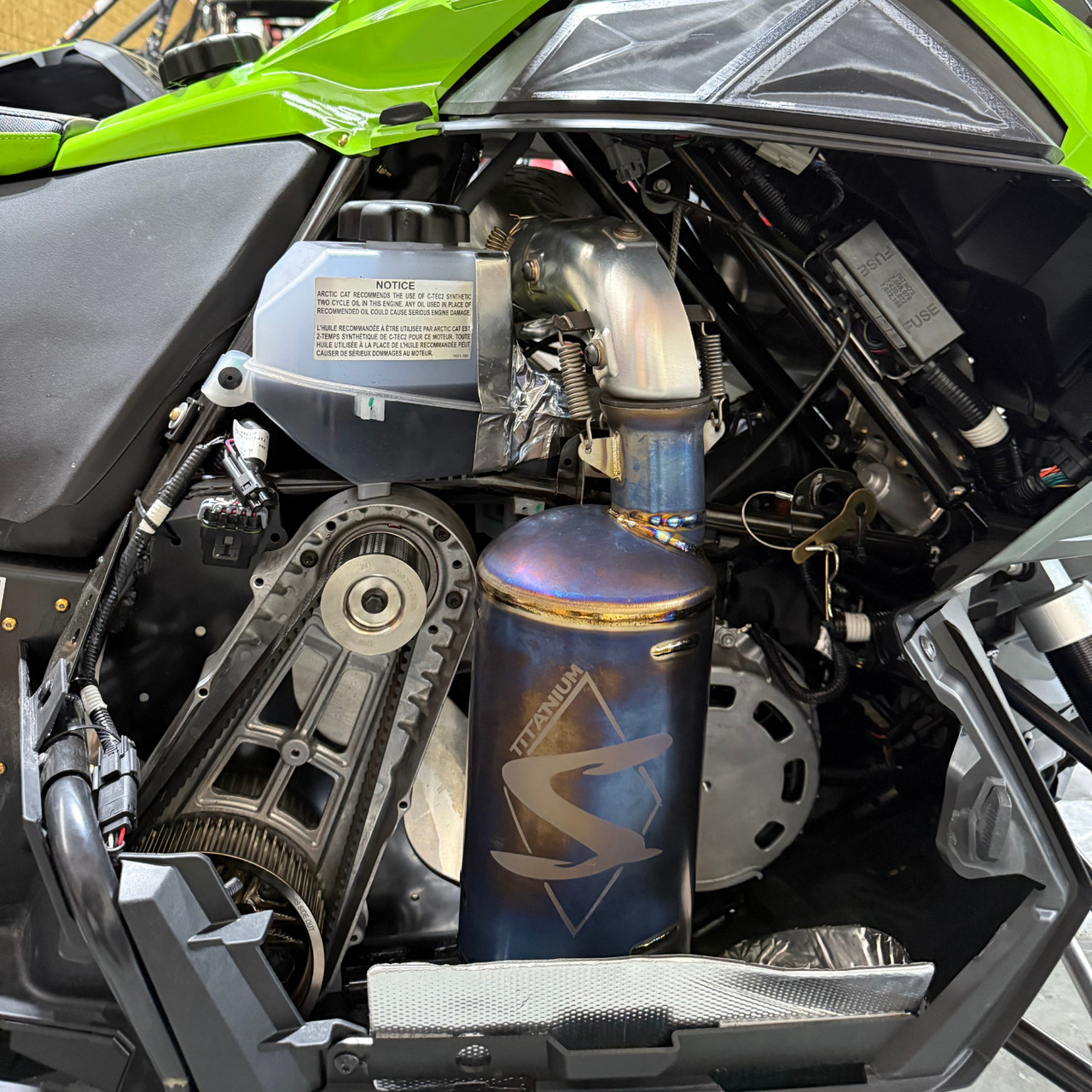 Arctic Cat 858/600 Catalyst Titanium Quiet Muffler