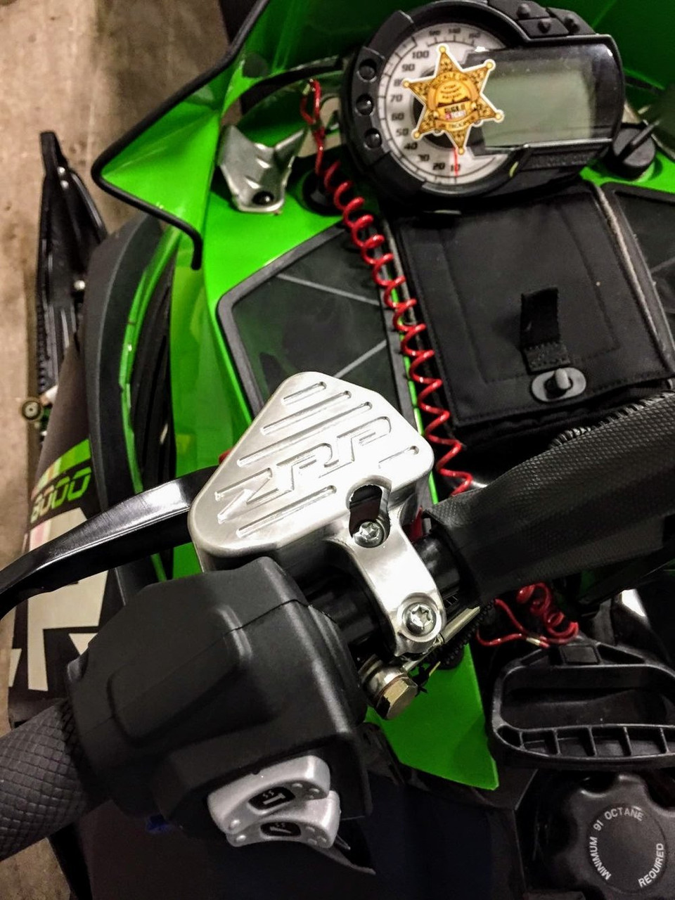 Billet Brake Reservoir Guard - Arctic Cat - Polaris - Zollinger