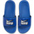 Nike Kids Grade School Kawa Slide Sandal, Royal White, 1 Little Kid