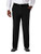 Haggar mens Cool 18 Pro Classic Fit Flat Front - Regular and Big & Tall Sizes Casual Pants, Black, 34W x 32L US