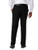 Haggar mens Cool 18 Pro Classic Fit Flat Front - Regular and Big & Tall Sizes Casual Pants, Black, 34W x 32L US