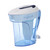 ZeroWater 12-Cup Ready-Pour 5-Stage Water Filter Pitcher 0 TDS for Improved Tap Water Taste - NSF Certified to Reduce Lead, Chromium, and PFOA/PFOS, Blue, 25 Liter