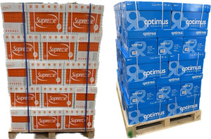 Multipurpose Copy and Print Paper, 8.5 x 11, 92 Bright, 20lb., 1 Pallet / 40 Cases (200,000 Sheets)