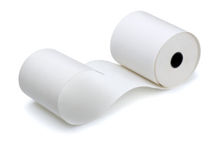 Bond Add/Cash Receipt Rolls, 38MM" x 165' Grade A BPA Free, 100 Rolls/Ctn, 7/16" Core ID - Stocking Code P