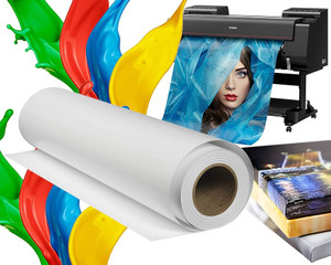 Wide Format Paper 36" x 100' 200gsm Special Matte Photo Paper - 3" Core w/2" Adpt. 1 Rls/Carton, For Aqueous-Latex Printers, Stocking Code M