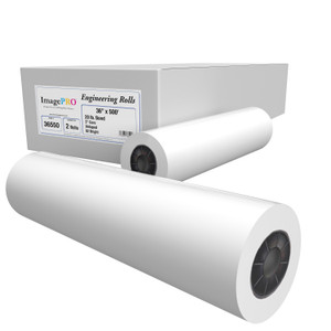 PageWide Treated Bond Paper, 36" x 500', White, 20#, 3" Core, 2 Rls/Ctn, Not Taped, Stocking Code W