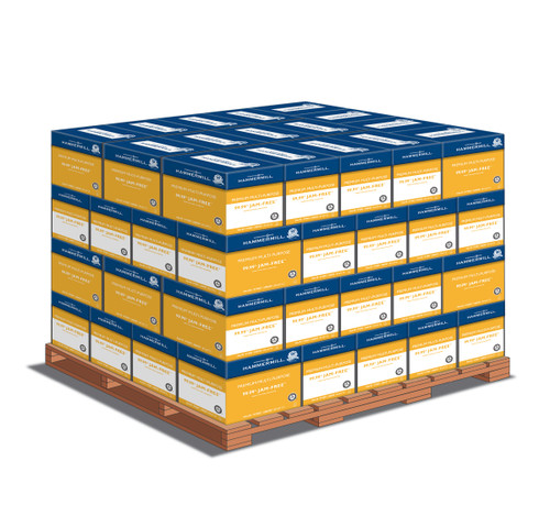 Hammermill Printer Paper, Premium Multipurpose Paper, 8.5 x 11, 24 lb. 97 Bright, 2,500 Sheets/Case, 64 Cases - 160,000 Sheets