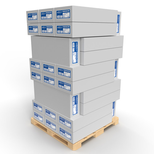 Wide Format Paper 36 In x 500 Ft Bond Engineering 20lb | 92 Bright | 35 Cartons - 70 Roll Pallet | 3" Core