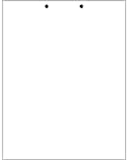 Prepunched Paper 2 Hole Top Punch 8.5 x 11, 92 Bright, 20 LB. 80 Cartons - 2500 Sheets per Carton