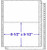 Continuous Computer Paper, Blank, Regular Perf. , 9-1/2" x 5-1/2", 1/20# Part/Weight., 5400 Qty/Ctn, Stocking Code P