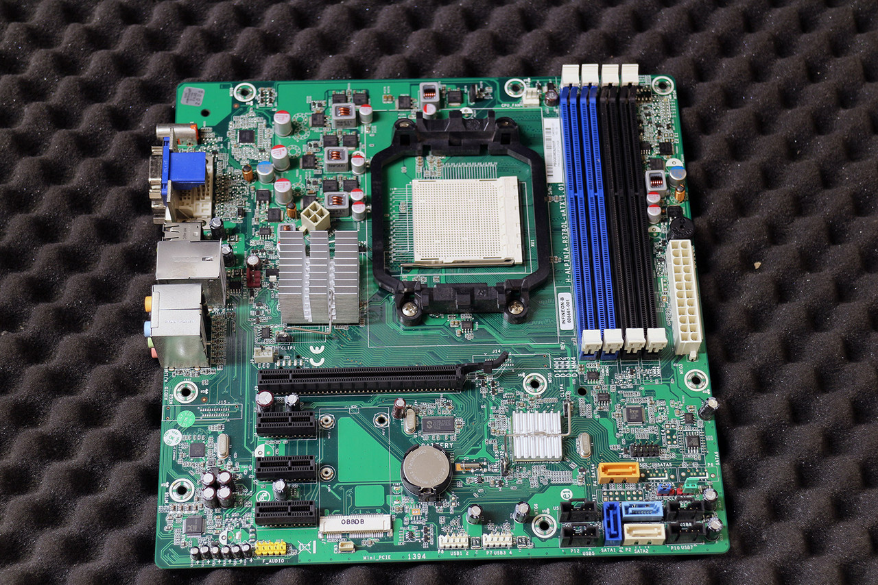 HP 614493-001 Motherboard 605561-001 System Board H-Alpinia-RS780L-uATX