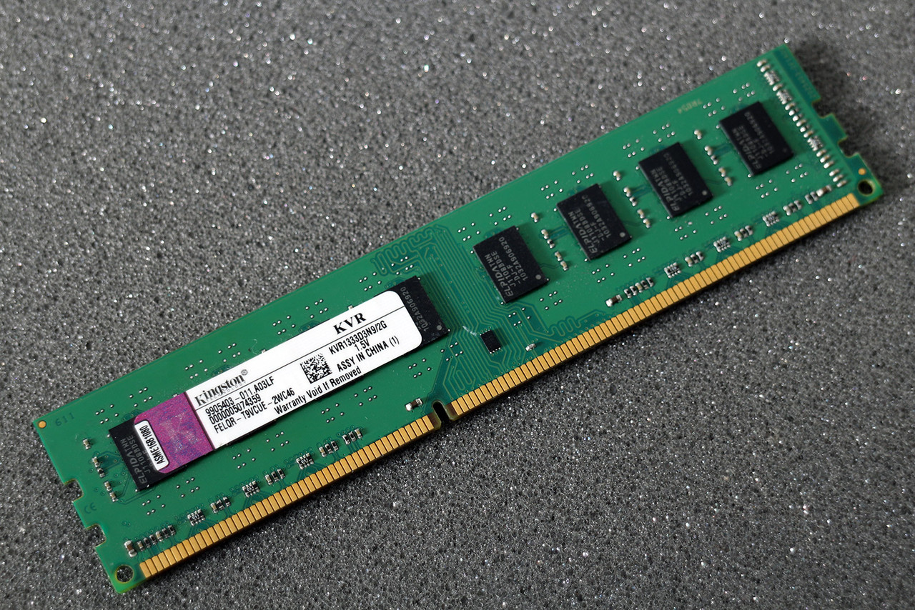Kvr1333d3n92g Kingston 2GB DDR3-1333 KVR1333D3N9/2G UDIMM PC3