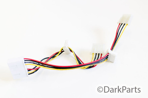 Dell PowerEdge 1300 4-Drop Power Cable Harness C-15204 AT