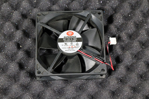 Superred CHA9212BS 2-wire 3-Pin Fan
