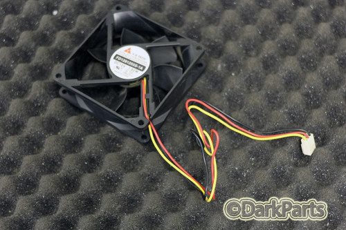 Y.S. Tech FD1281255S-1A DC12C 1.92W 80mm x 25mm 3-Pin 3-Wire Fan