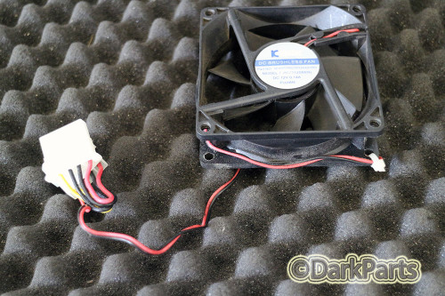 K-Mex FJ802512SM(N) 3EXB608025RHXXX1R0 80mm x 25mm Fan Molex Powered