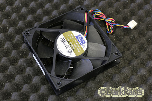 AVC DS12025B12E Case Fan 120mm x 25mm DC12V 0.20A 4-Pin 4-Wire